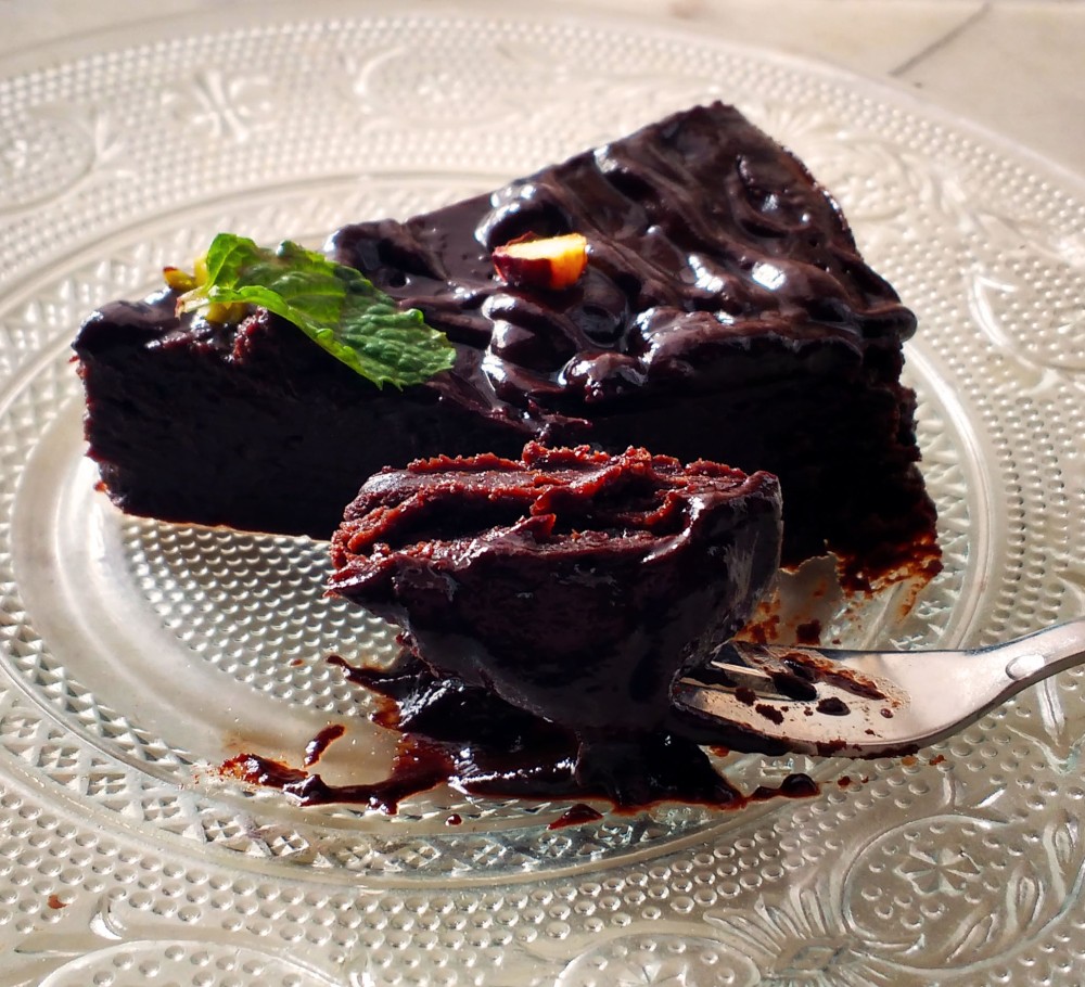 flourless chocolate cake 1